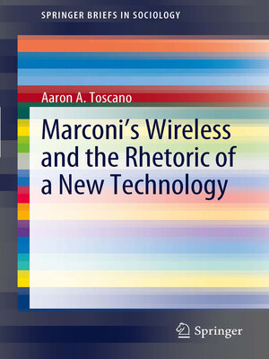 cover image of Marconi's Wireless and the Rhetoric of a New Technology